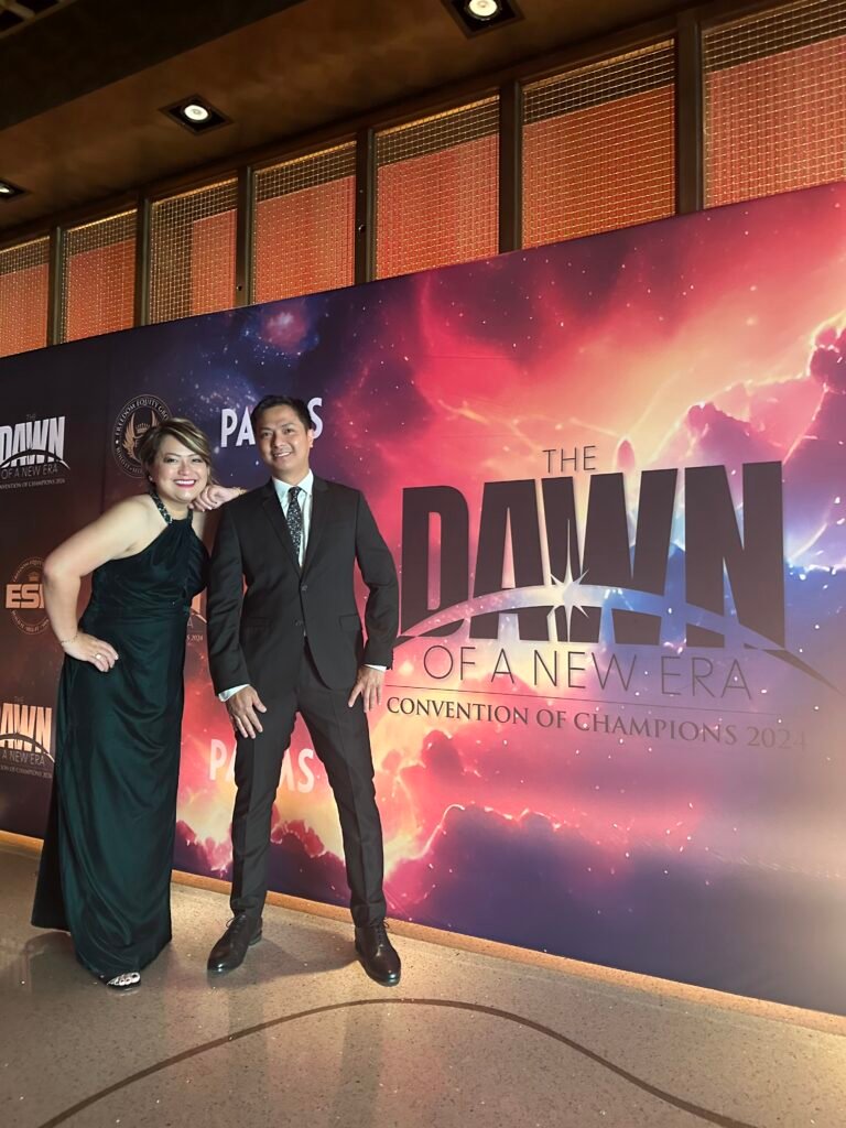 Rochelle Camacho and business partner/brother Robert Morte.